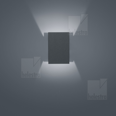 Helestra FREE  wall luminaire aluminium graphite