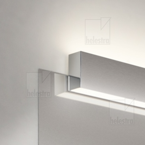 Helestra VIS  wall luminaire aluminium chrome