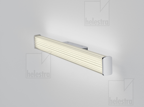Helestra ISOU  wall luminaire steel chrome