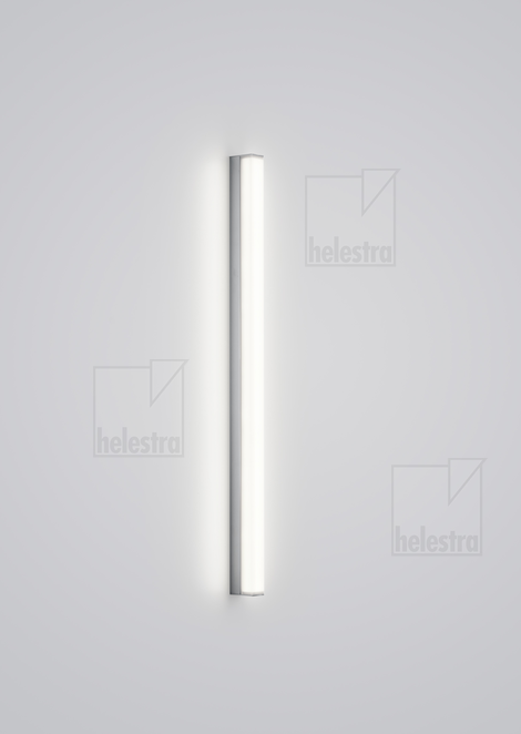 Helestra LADO-S wall/ceiling-luminaire aluminium chrome