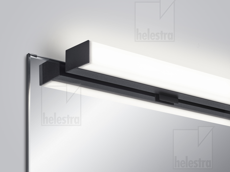 Helestra LADO-S wall/ceiling-luminaire aluminium mat black